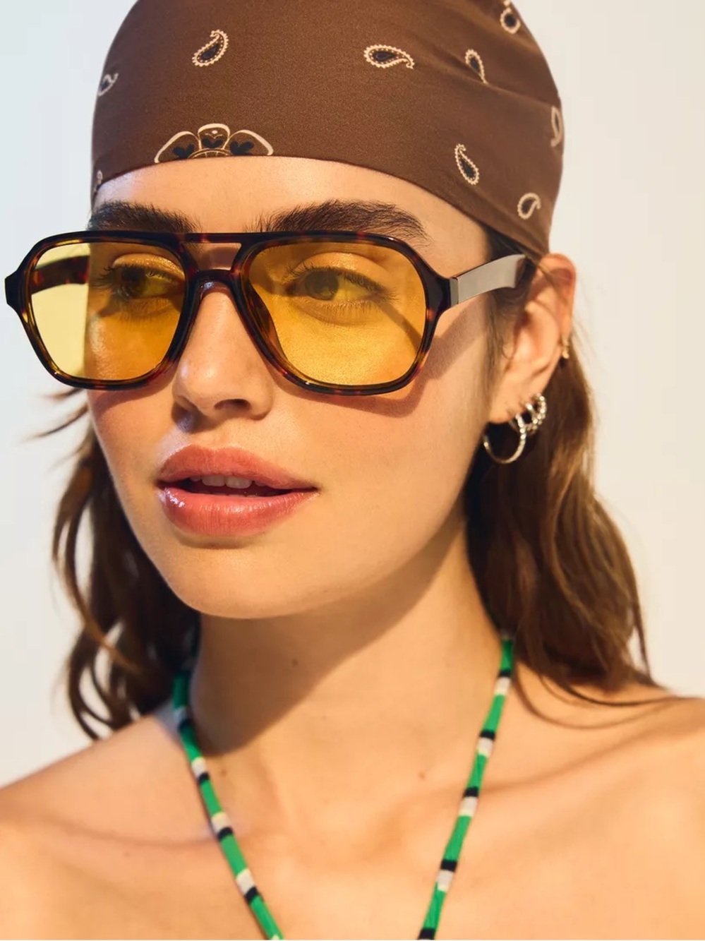 Berksha Retro Style Sunglasses